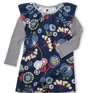Tea Collection Scandinavia Snowdrop Flutter Dress (Girls 5)